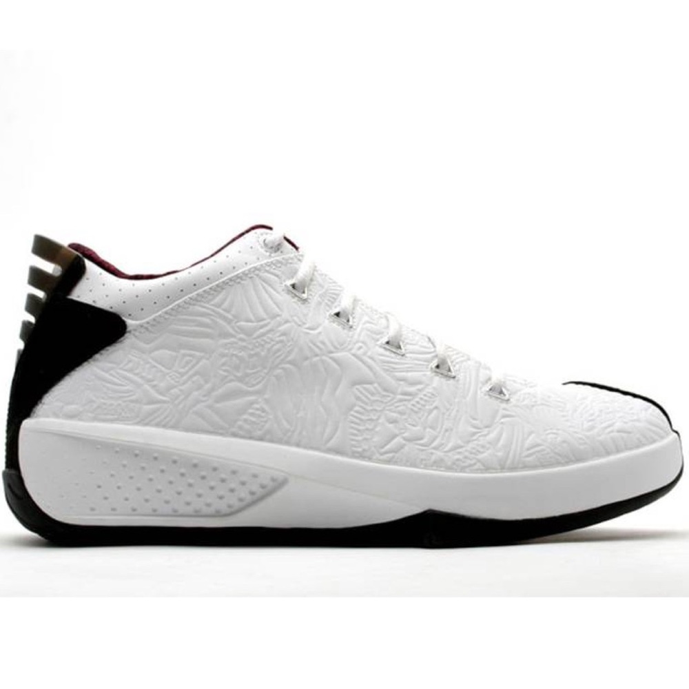 RARE Vintage/Retro Nike Air Jordan 20 OG 3/4 Low ‘White Garnet’ Basketball Shoes